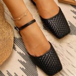 Cross Weave Flats $20