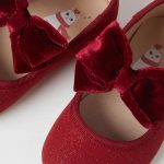 Ballet Flats-dark red