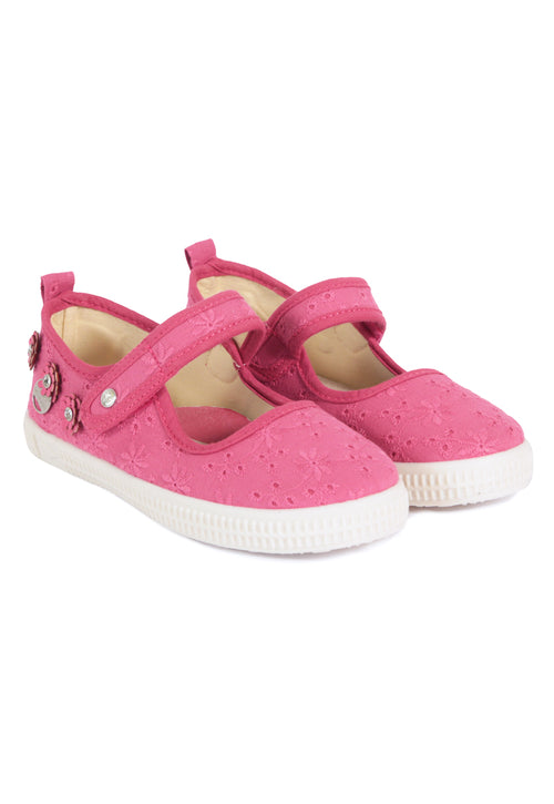 Gin Girl Pink Ballet flats-pink $25