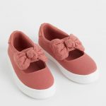 Slip-on Shoes-brick red