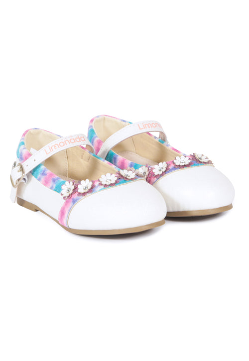 Suru Baby Girl White Ballet flats-white $35