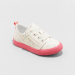 Toddler Luka Double Zipper Apparel Sneakers-white