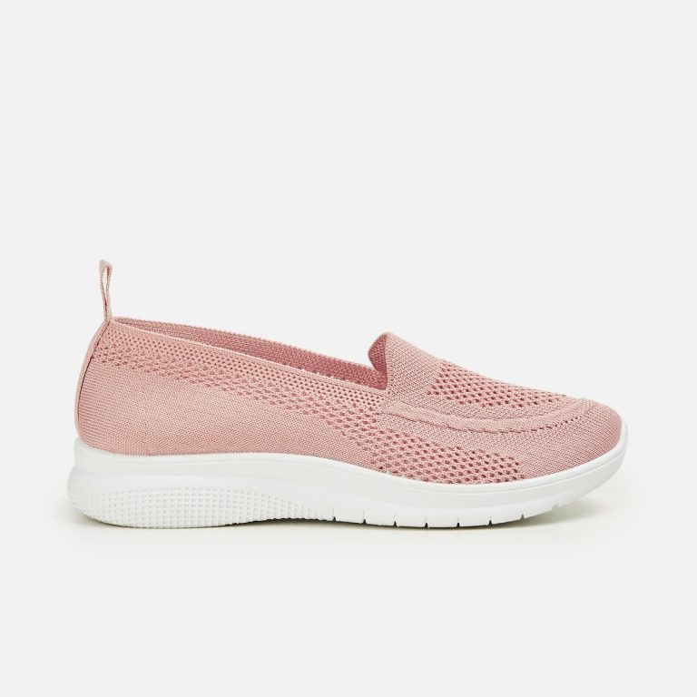 Women Textured Slip-On Casual Shoes1